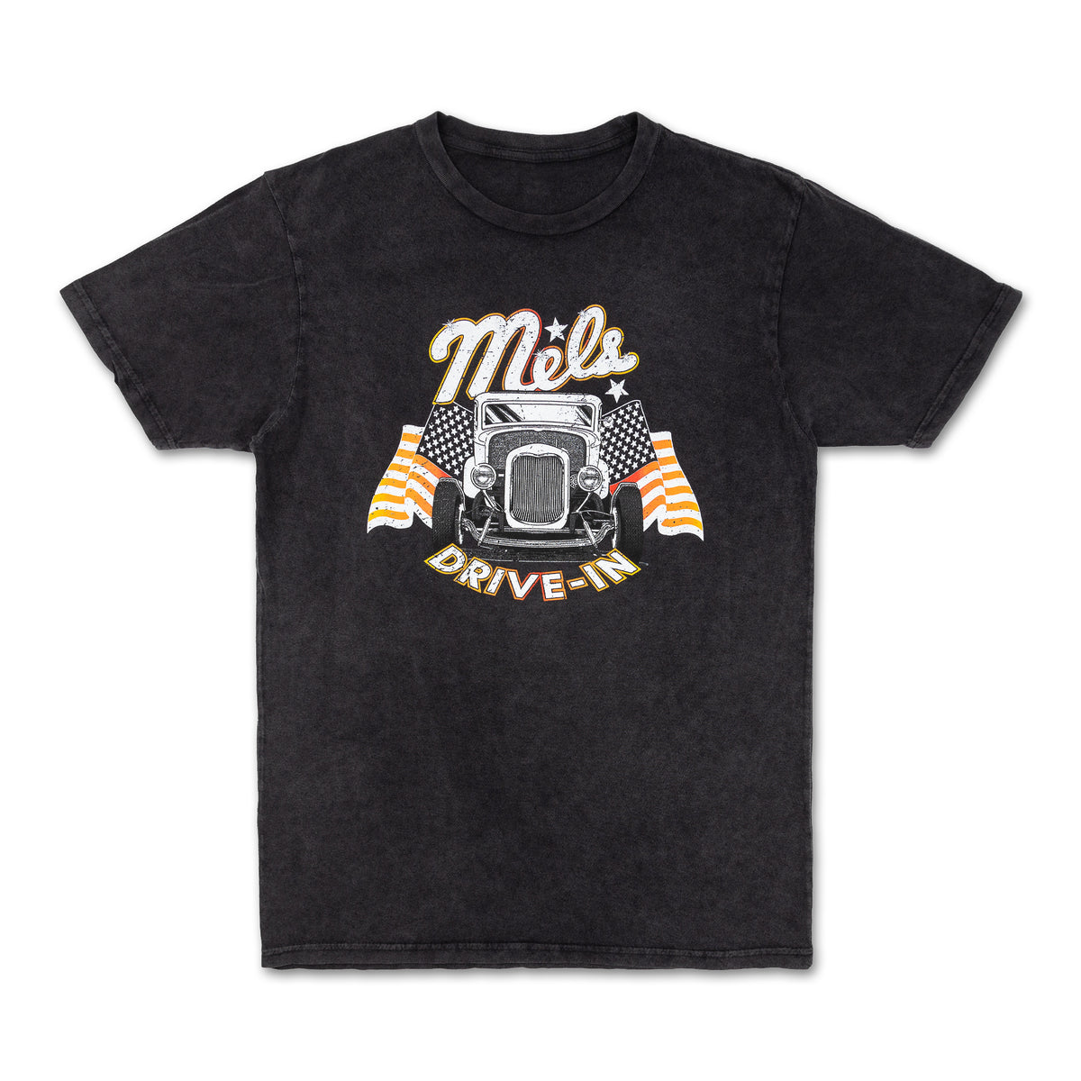 Universal Studios Mel's Drive-In Tシャツ SM メルズ ドライブイン Mel's DRIVE-IN 別注 半袖 ペーパーバッグT