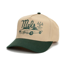 Load image into Gallery viewer, Mel&#39;s  &quot;American Muscle Car&quot; Vintage Cap (Khaki/Green)