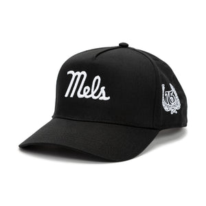Mel's "75th Anniversary" Vintage Cap (Black)